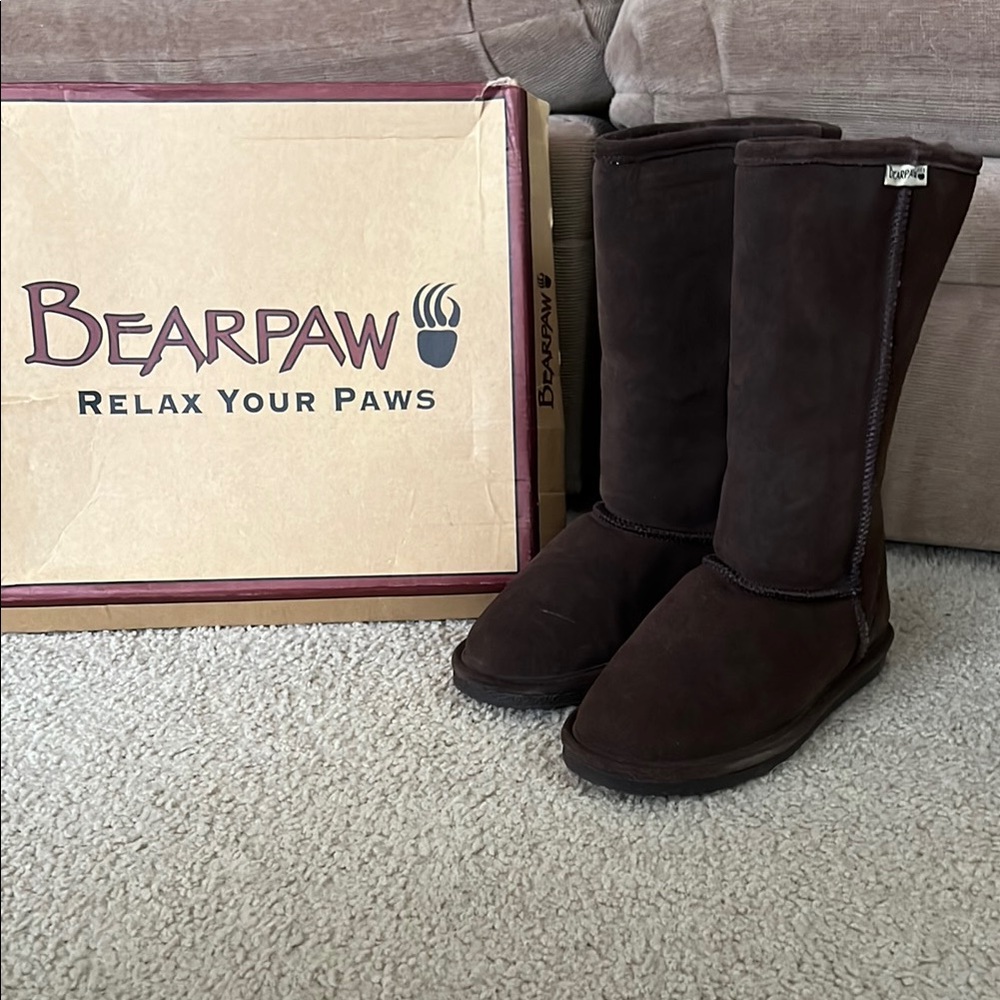 Bearpaw Eva Brown Suede Boots